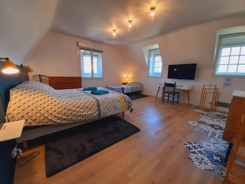 La Bonne Etoile - Chambres D'Hotes Et Appartements - 普卢埃斯卡 外观 照片